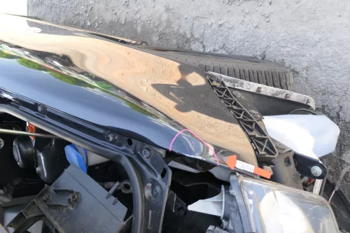 Skoda Fabia 6Y Kotflügel vorne link schwarz LF9R auch Kombi (169088)