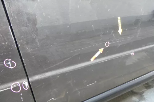 Skoda Fabia 6Y Kombi Limousine Tür vorne rechts Beifahrertür schwarz LF9R (169093)