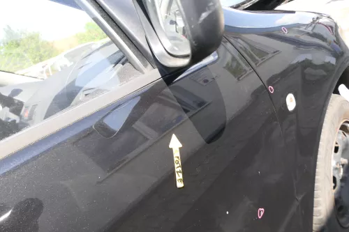 Skoda Fabia 6Y Kombi Limousine Tür vorne rechts Beifahrertür schwarz LF9R (169093)