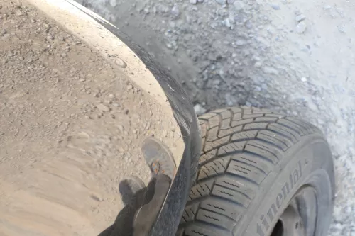 Skoda Fabia 6Y Schrägheck Stoßstange hinten Heckstoßstange schwarz LF9R (169096)