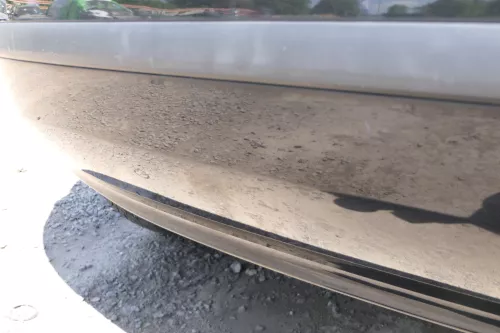 Skoda Fabia 6Y Schrägheck Stoßstange hinten Heckstoßstange schwarz LF9R (169096)