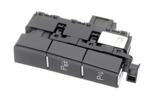 VW Golf 7 5G Schalter Block Bedieneinheit Drucktasten PDC Parken Einparkhilfe ## (169182)