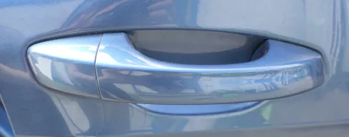 VW Golf 7 5G Türgriff Tür Griff vorne rechts außen blau LA5J + Kappe Abdeckung