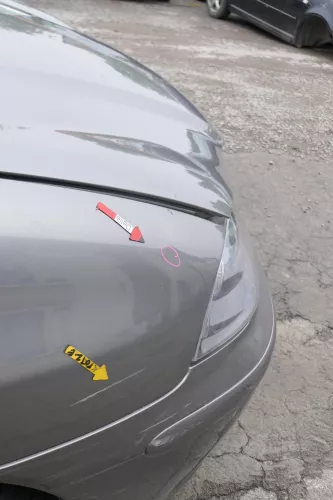 Seat Ibiza 6L Kotflügel vorne rechts grau LS7U bis 2010 (169241)