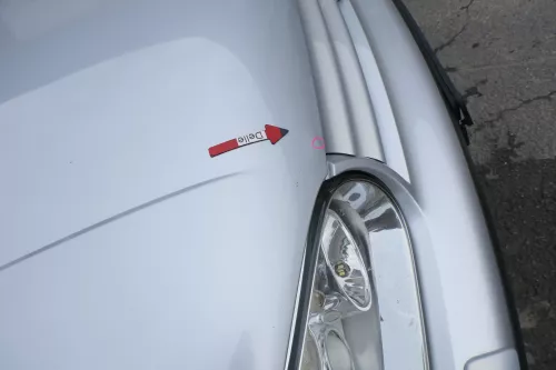 VW Golf 4 Motorhaube Haube Klappe vorne silber grau LB7Z satinsilber satin (169288)