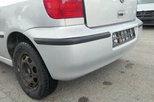 VW Polo 6N2 Stoßstange hinten Heckstoßstange Stoßfänger silber LB7Z (169403)