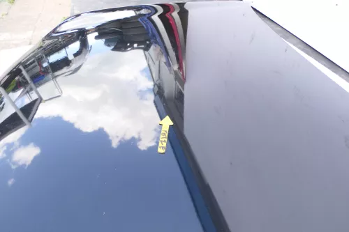 VW Polo 9N Motorhaube Klappe Haube vorne schwarz L041 bis ca. Bj. 2004 (169428)