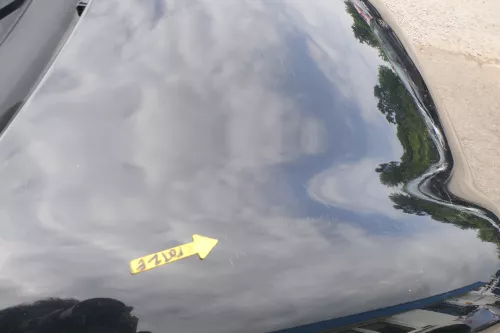 VW Lupo Motorhaube Klappe Frontklappe Haube vorne schwarz L041 uni (169449)