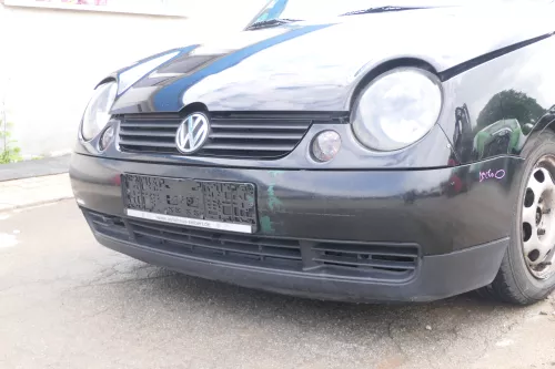 VW Lupo 6X Stoßstange vorne Frontstoßstange Stoßfänger schwarz L041 (169451)