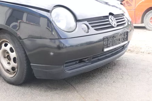 VW Lupo 6X Stoßstange vorne Frontstoßstange Stoßfänger schwarz L041 (169451)