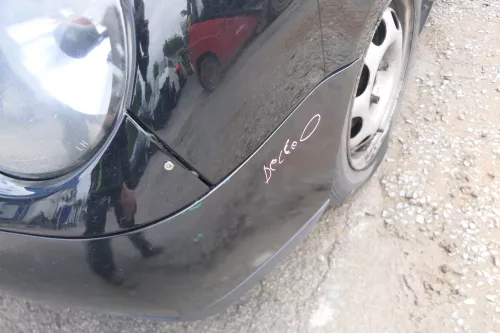 VW Lupo 6X Stoßstange vorne Frontstoßstange Stoßfänger schwarz L041 (169451)