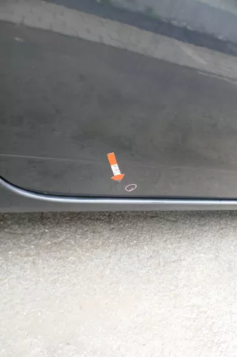 VW Lupo Seat Arosa Tür vorne rechts Beifahrertür schwarz L041 (für elektr.Fenst (169457)