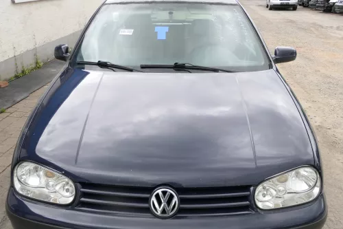 VW Golf 4 Motorhaube Haube Klappe vorne blau LA5G