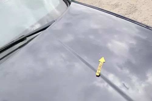 VW Golf 4 Motorhaube Haube Klappe vorne blau LA5G (169471)