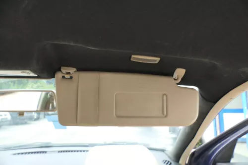 VW Passat 3B 3BG / Golf 4 Lupo Sonnenblenden Sonnenblende rechts beige besch
