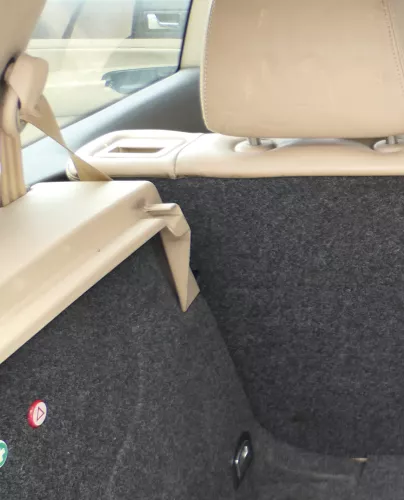 VW Golf 4 1J Gurt Gurte hinten besch beige 1J6857805F rechts + links