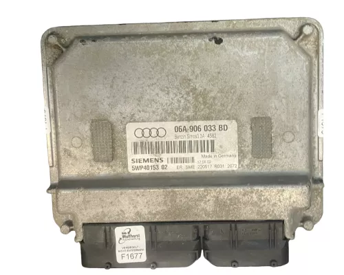 Audi A3 8L Steuergerät Motor 06A906033BD BFQ 1,6 75kw 101PS