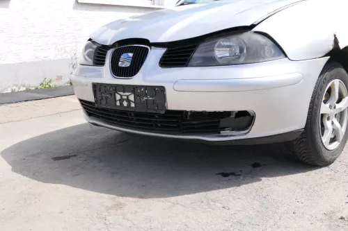 Seat Ibiza 6L Stoßstange Frontstoßstange vorne grau silber LS7N bis caAnfang2006 (169609)