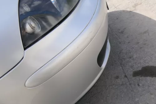 Seat Ibiza 6L Stoßstange Frontstoßstange vorne grau silber LS7N bis caAnfang2006 (169609)