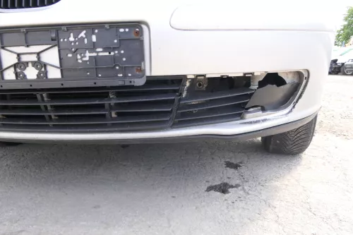 Seat Ibiza 6L Stoßstange Frontstoßstange vorne grau silber LS7N bis caAnfang2006 (169609)