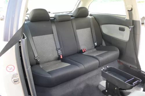 Seat Ibiza 6L Rückbank Rücksitzbank Sitz mit Kopfstütze Sitzbank 3-Punkt Sitze (169614)