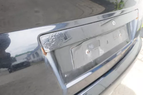 A4 B5 Limousine Facelift Heckklappe Klappe hinten Facelift schwarz LY9B ohneAnba (169663)