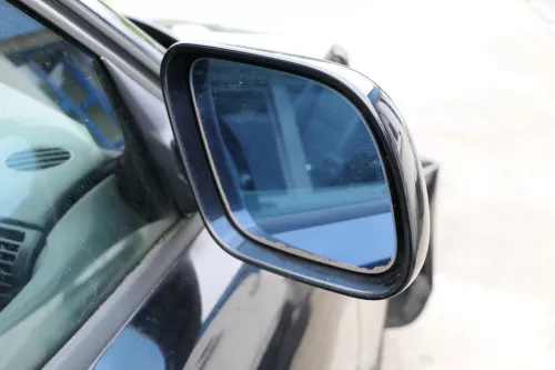 Audi A4 B5 Spiegel Außenspiegel rechts elektrisch schwarz LY9B Facelift (169670)