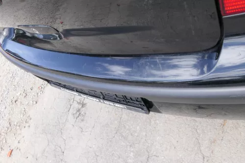 VW Polo 9N 9N3 Stoßstange Heckstoßstange hinten schwarz L041 (169690)