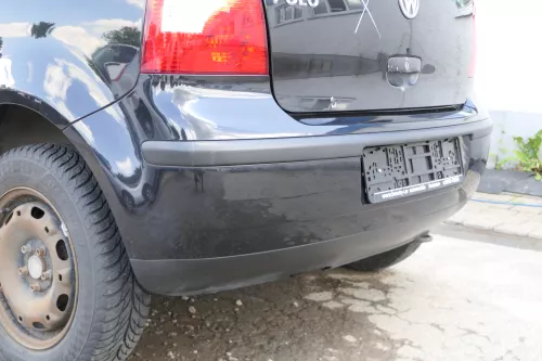 VW Polo 9N 9N3 Stoßstange Heckstoßstange hinten schwarz LC9Z - black magic met (169704)
