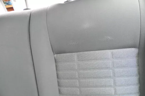 VW Polo 9N 9N3 Sitz Rückbank Sitzfläche Sitze 3 Punkt Gurt hinten mit Kopfstütze (169741)