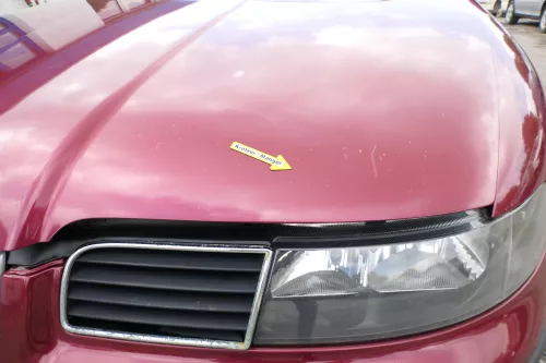 Seat Leon Toledo 1M Motorhaube Haube Klappe vorne rot LS3R (169755)