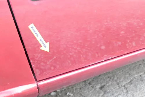 Seat Leon Toledo 1M Tür vorne links Fahrertür rot LS3R (169758)