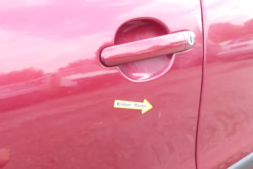 Seat Leon Toledo 1M Tür vorne links Fahrertür rot LS3R (169758)