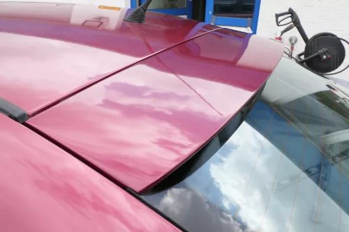 Seat Leon 1M Heckklappe Klappe hinten Kofferraumklappe rot LS3N Spoiler (169762)