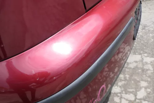 Seat Leon 1M Stoßstange Heckstoßstange hinten rot LS3N (169763)