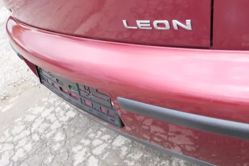 Seat Leon 1M Stoßstange Heckstoßstange hinten rot LS3N (169763)