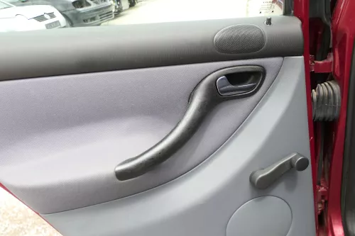 Seat Leon 1M Toledo Türverkleidung Verkleidung Tür hinten links grau schwarz (169767)