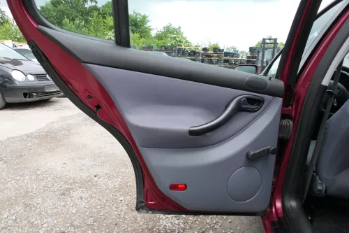 Seat Leon 1M Toledo Türverkleidung Verkleidung Tür hinten links grau schwarz