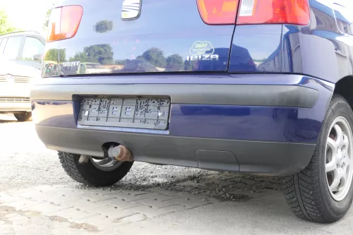 Seat Ibiza 6K Facelfit Stoßstange Heckstoßstange hinten blau LB5N (169879)