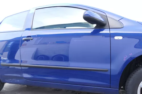 VW Fox 5Z Tür vorne rechts Beifahrertür blau LL5M