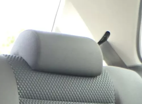 1x VW Fox 5Z Kopfstütze hinten links oder rechts anthrazit dunkel (169917)