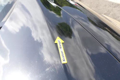 VW Fox 5Z Motorhaube Klappe vorn vorne schwarz L041 Haube (169923)