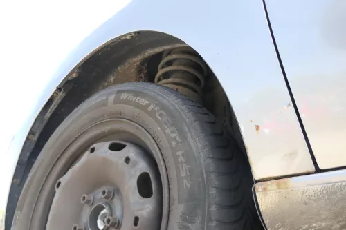 Seat Ibiza 6L Kotflügel vorne links grau LS7U bis 2010 (169960)