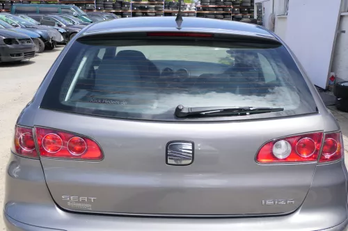 Seat Ibiza 6L Heckklappe Klappe hinten Kofferraumklappe grau LS7U ohneBremsleuch