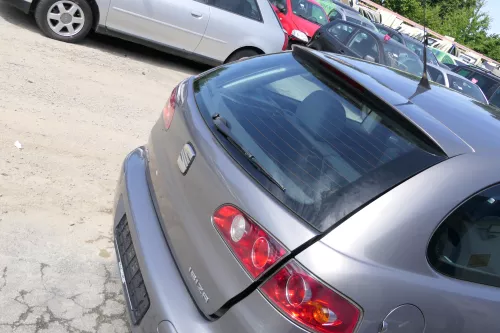 Seat Ibiza 6L Heckklappe Klappe hinten Kofferraumklappe grau LS7U ohneBremsleuch (169961)