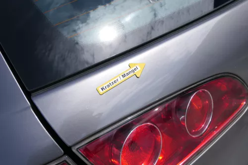 Seat Ibiza 6L Heckklappe Klappe hinten Kofferraumklappe grau LS7U ohneBremsleuch (169961)