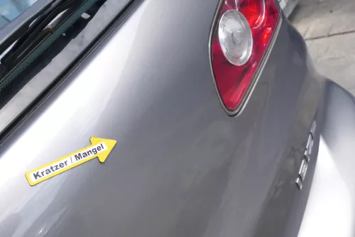 Seat Ibiza 6L Heckklappe Klappe hinten Kofferraumklappe grau LS7U ohneBremsleuch (169961)