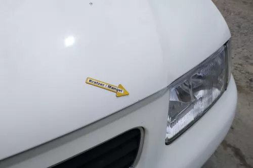 Audi A3 8L Motorhaube Frontklappe Haube weiß LY9G auch für Facelift (169970)