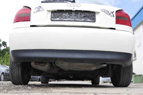 Audi A3 8L bis cBj. ca1999 Heckklappe Kofferraumklappe Klappe hinten weiß LY9G (169975)