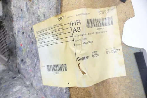 1x A3 8L Seitenverkleidung Seite Verkleidung recht hinten 2/3-Türer grau muschel (169985)